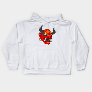 Hannya Mask Kids Hoodie